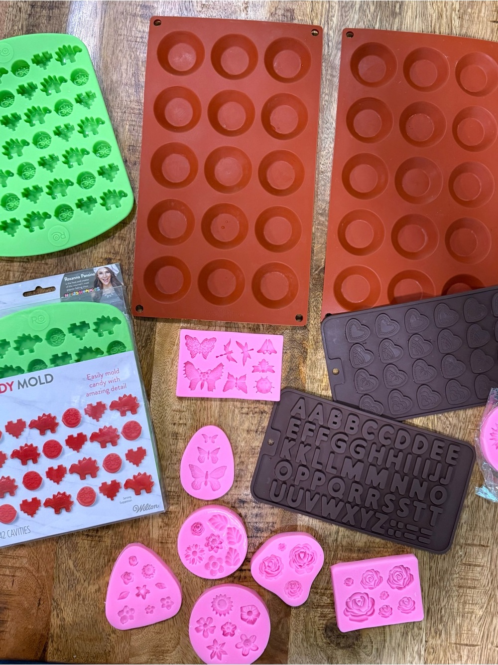 Silicone mold bundle (Fondant/Candy/Tartlets)